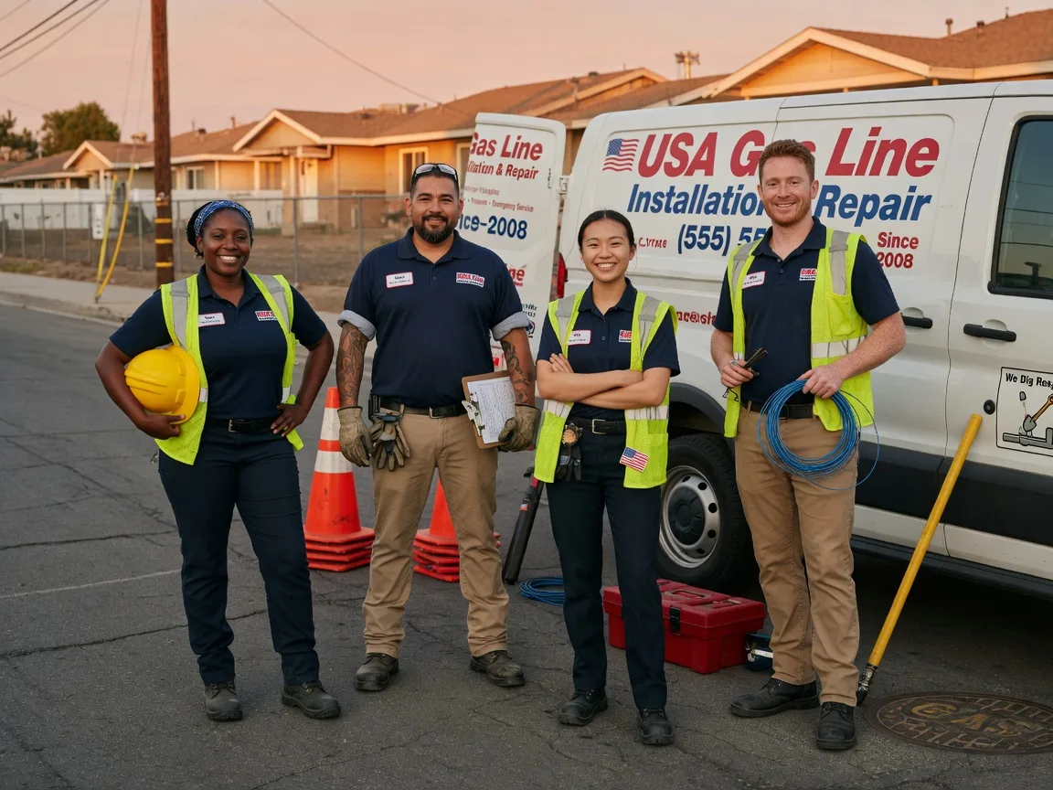 Gas Line Installation company in Egan, SD